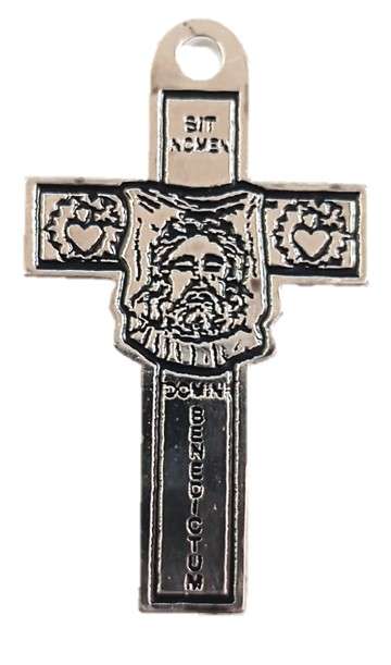 Holy Face of Jesus Cross - 6cm x 3.5cm