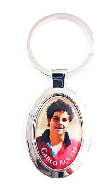 Carlo Acutis Key ring - Made in Italy