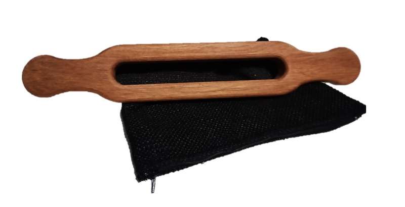 Slimline Offertory Bag with Zipper in Black