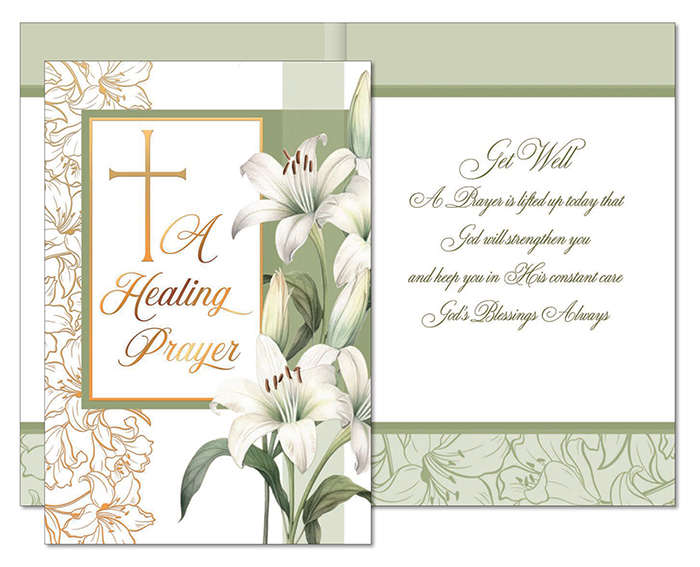A Healing Prayer - Greeting Card