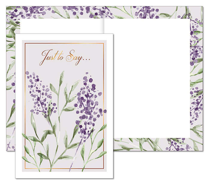 Just to Say  - Greeting Card