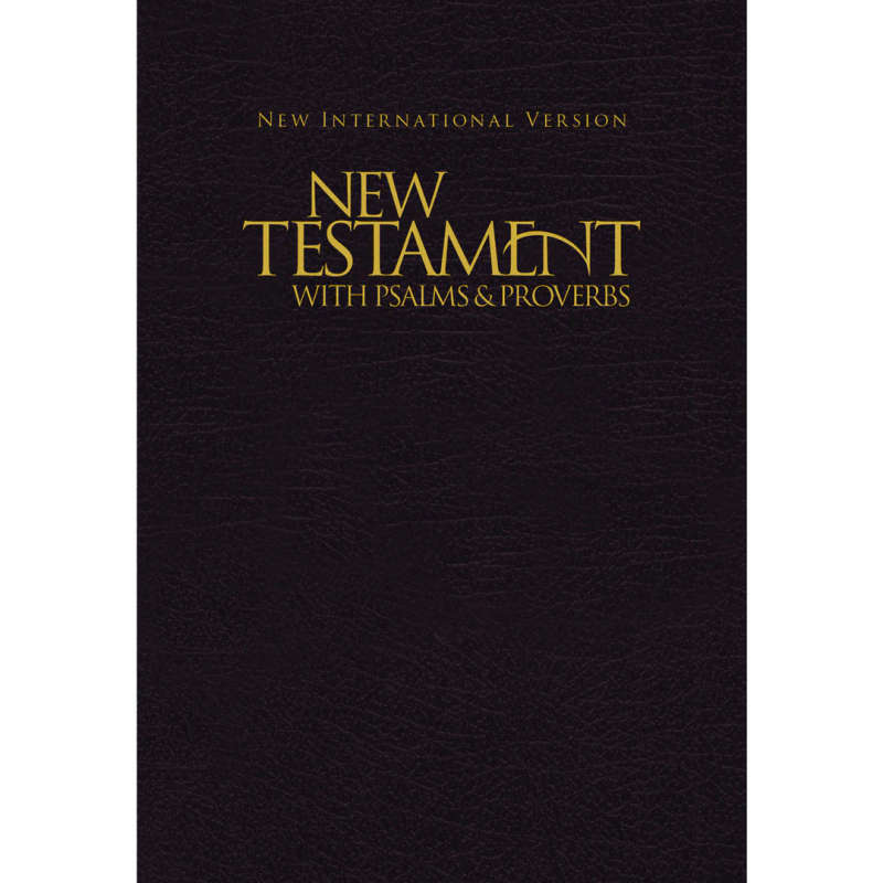 NIV -New Testament with Psalms & Proverbs (Pocket Edition)