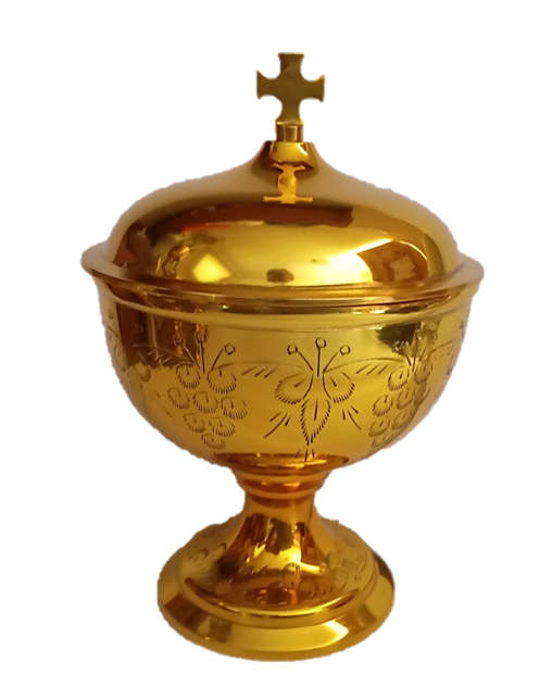 Stunning Golden Chalice & Paten, 2 x Ciborium - Sold as set or Individually
