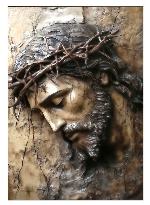 Ecce Homo Wall Aluminium Plaque - 30 x 20cm