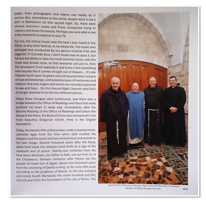 Holy Land Diary - Fr Graham Bouwer OFM - Collectors Item