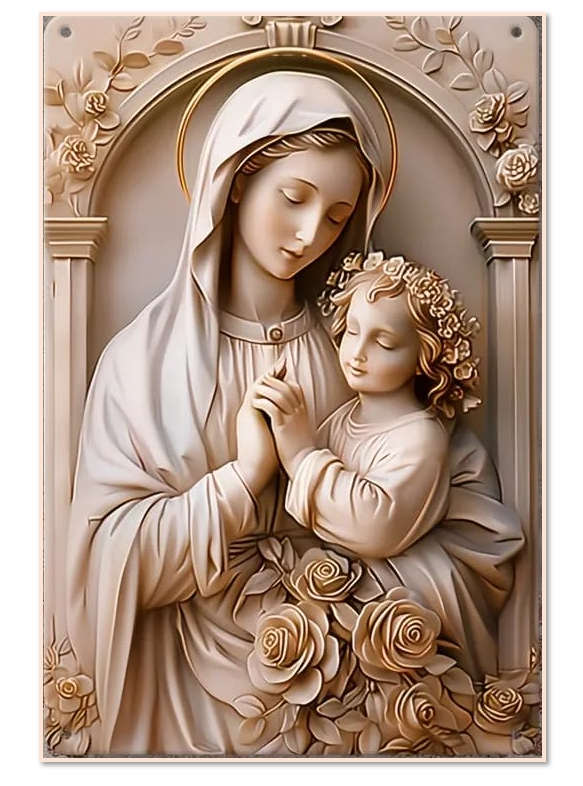 St Anne & Mary - Wall Plaque