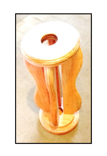 58cm Solid Pine Processional Crucifix Stand
