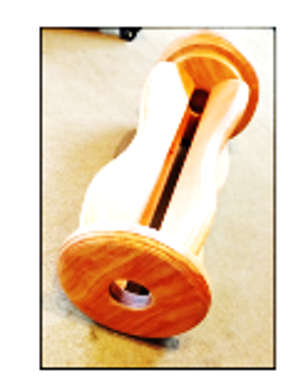 58cm Solid Pine Processional Crucifix Stand