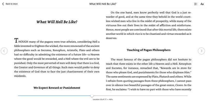 What will HELL be Like - St Alphonsus Liguori