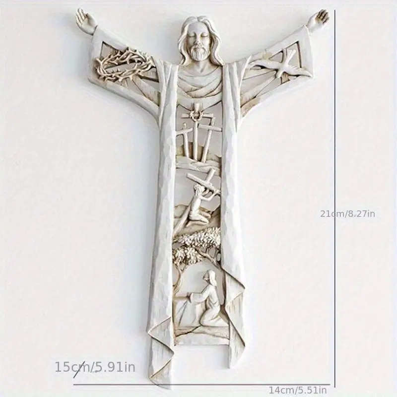 21cm Jesus Risen Lord Cross