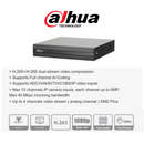 Dahua FULL COLOR 1080P 4 Channel DVR & 4 Bullet Cameras DIY CCTV KIT