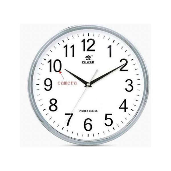 Wifi Hidden camera wall clock