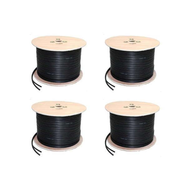 RG59 & Power cable for CCTV camera's, 4 x 100M rolls