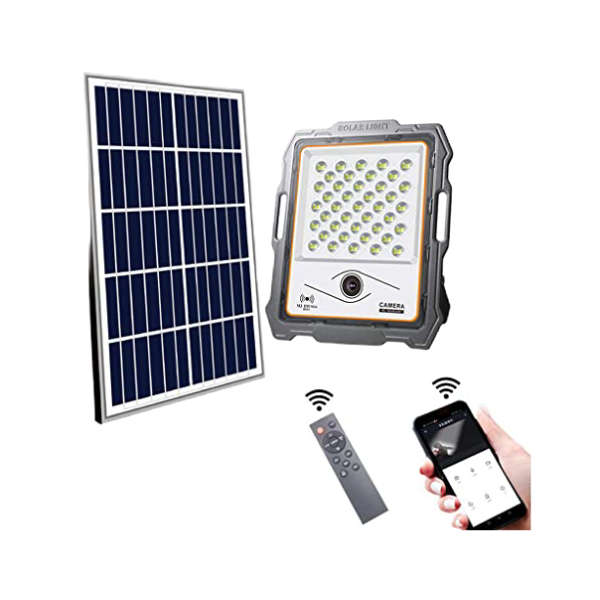 200w Solar Floodlight with Built in Wifi camera