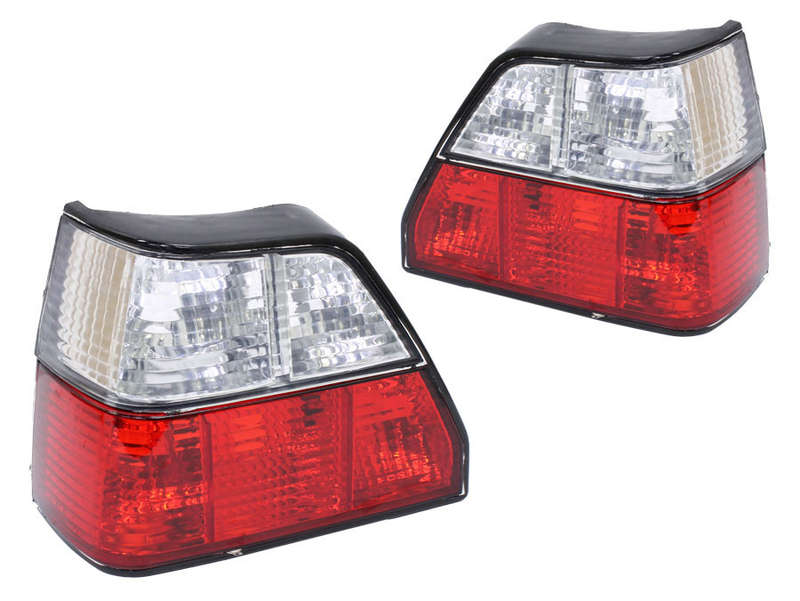VW Golf Mk2 Semi Clear Crystal Tail Lamps (pair)