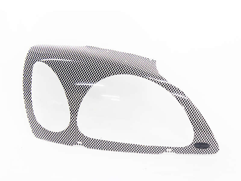 Suitable to Fit Ford Fiesta/Ikon/Bantam Carbon Headlight Shield