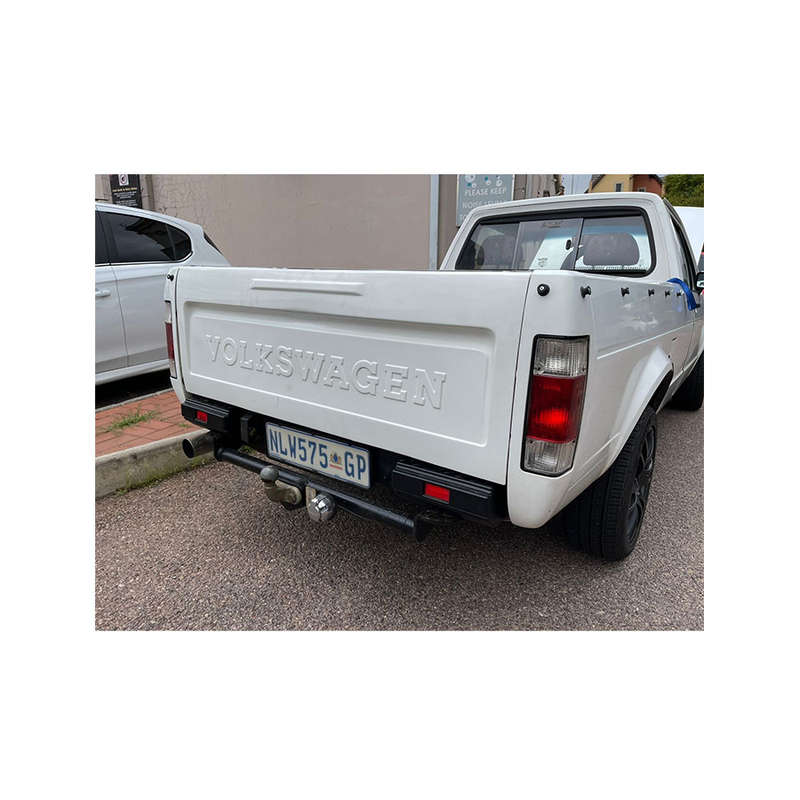 Caddy semi clear tailights