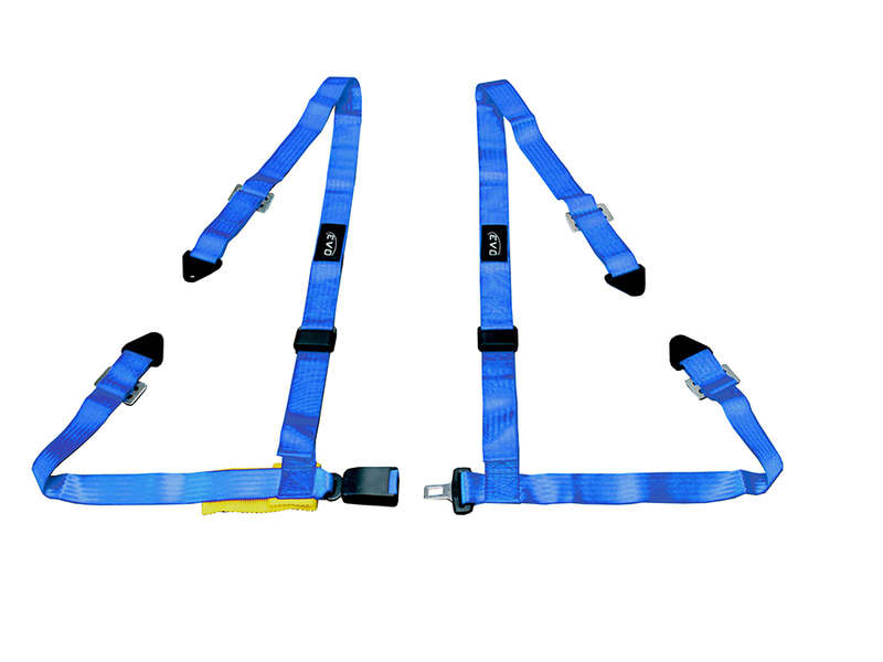 Evo Blue 4point Racing Seat Harness