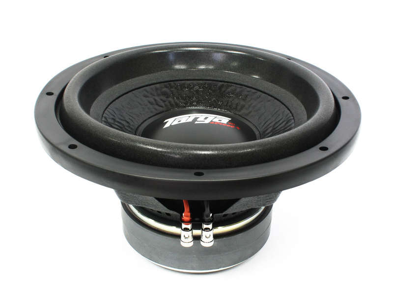 Targa 12" 4ohm DVC Subwoofer - 650rms x 2