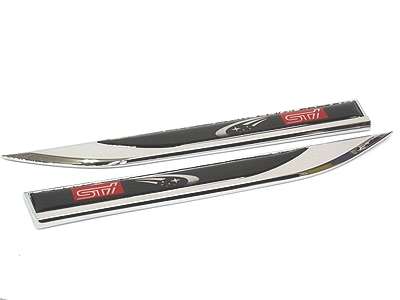 Subaru STi Fender Badges (pair)
