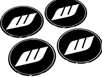 Works Black Design Wheel Decals