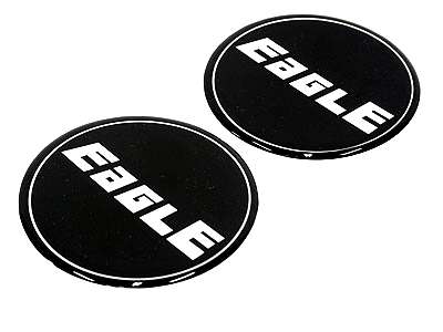 Eagle Alloy Wheel Center Cap Stickers