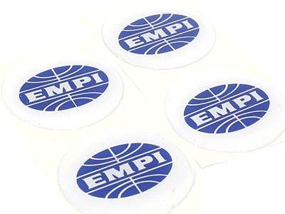 EMPI Gel Dome Wheel Decal Set (45mm)