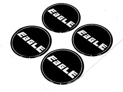 Eagle Wheel Center Cap Stickers
