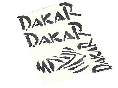 Dakar Racing Vinyl Door Sticker Kit