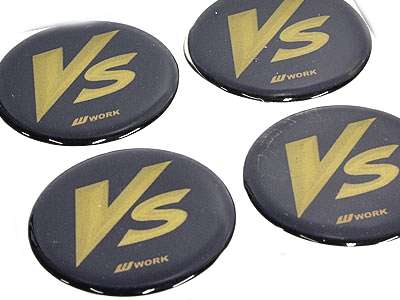 VS Gold and Black Mag Gel Decal