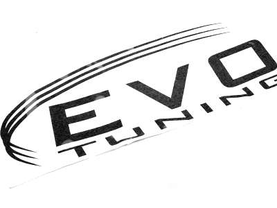 Evo Tuning Vinyl Sticker (35x15cm) - Evo Tuning