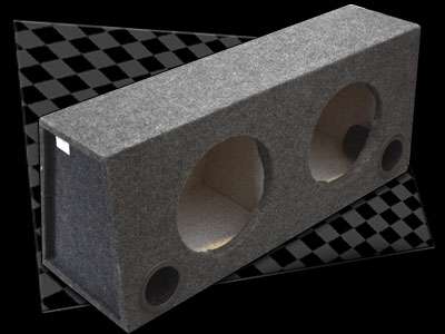 10" Dual Subwoofer Ported Enlosure