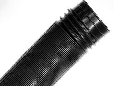 Universal Flexi Ducting Hose Black 76mm