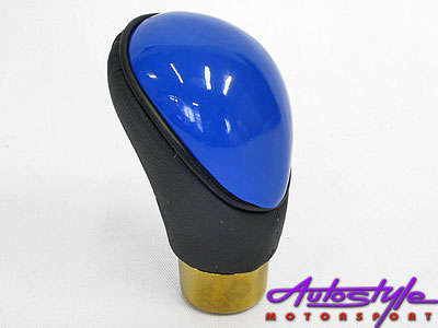 Universal Racing Black & Blue Gear Shift Knob