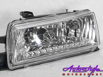 Toyota Twincam Chrome DRL Headlight
