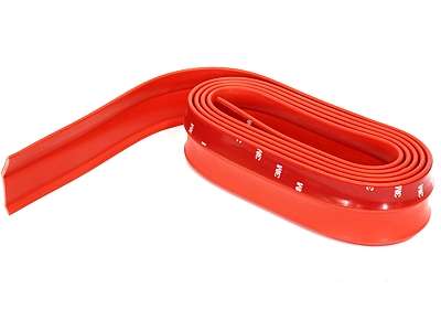 Samurai Universal Flexible Fibre Look Spoiler (red)