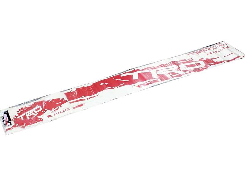 Toyota Hilux TRD Red Vinyl Sticker Kit