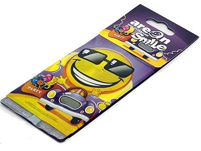 Smiley Car Air freshener disc