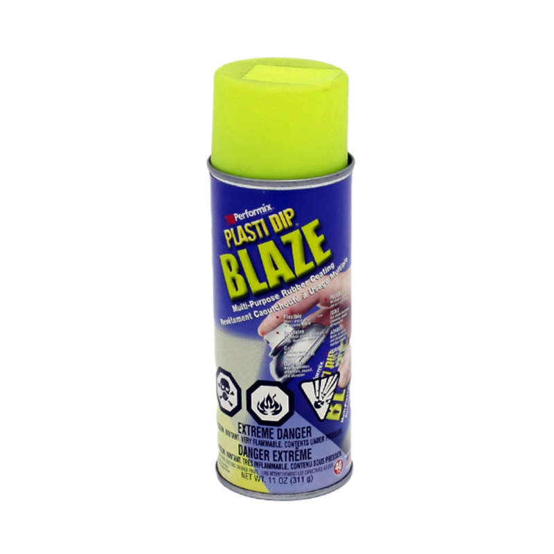 Plasti-Wrap Neon Yellow Spray