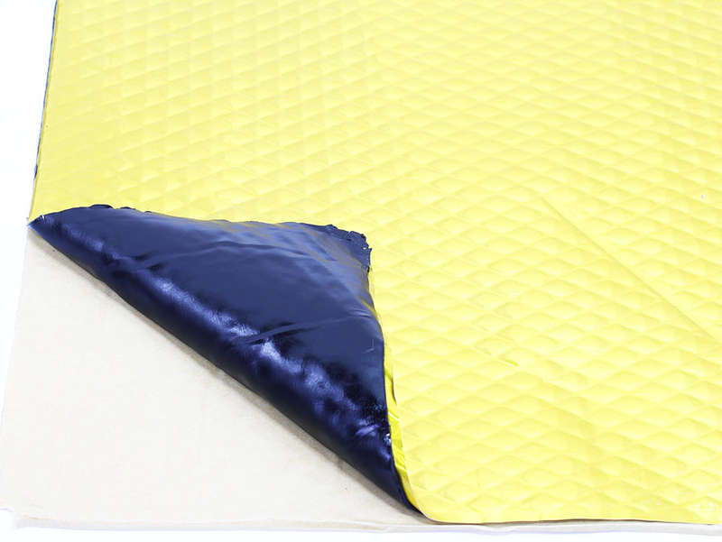 Universal Gold Range Sound Deadening Sheets 80x45cm (2.2mm)