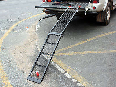 Portable Bike Ramp