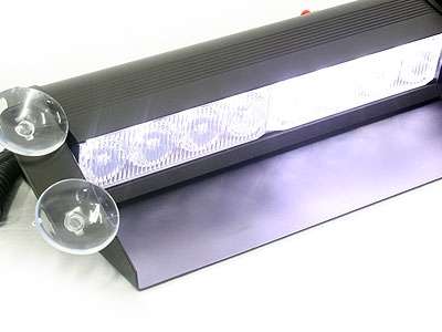 NX LED Dashmount Emergency Strobe Light (White)