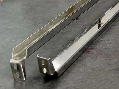 VW Bus Stainless Steel Front Door Channel