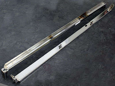 VW Bus Stainless Steel Front Door Channel