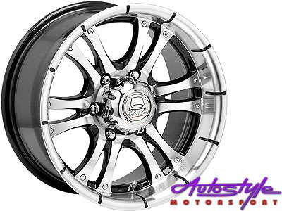 15" A-Line Fear  5/114 Alloy Wheels