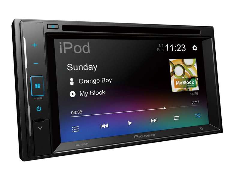 Pioneer AVH-A245BT 6.2 Multimedia AV Receiver with Bluetooth, iPhone, USB &amp; Aux-In.