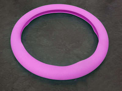 NX Silicon Steering Wheel Cover (pink)