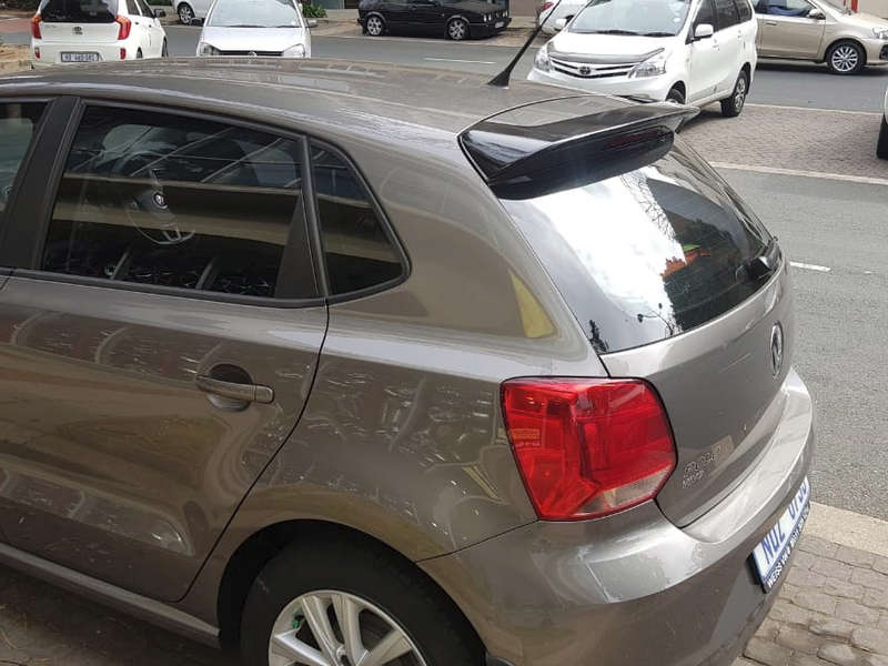 VW Polo 2010-2013 6R Plastic Roofspoiler