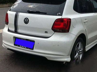 VW Polo 6R 2010-2013 Plastic Rear Apron