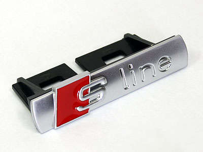 Audi S-Line Grille Badge